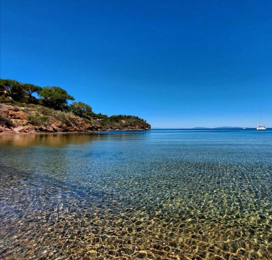 Casina Mare Sulla Spiaggia Capoliveri  Dış mekan fotoğraf